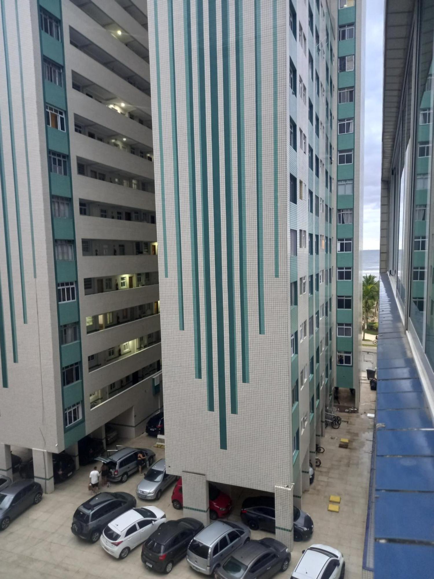 Ferienwohnung Kit-Nete Edificio Augustus II Praia Grande  Exterior foto